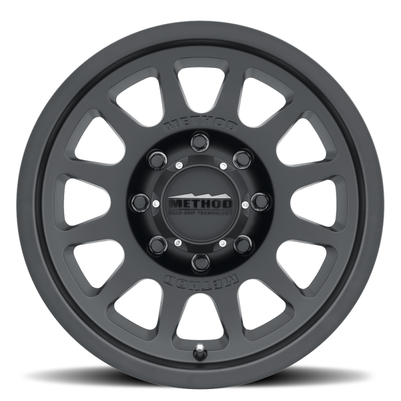 Method MR703 Bead Grip 20x9 12mm Offset 8x180 130.81mm CB - Matte Black