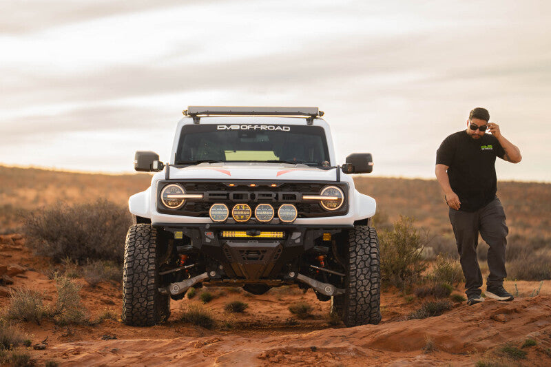 DV8 Offroad 2022+ Ford Bronco Raptor Tube Front Bumper