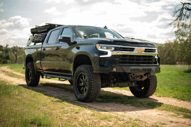 DV8 Offroad 2022+ Chevrolet Silverado 1500 Offroad Spec Series Front Bumper w/ Winch