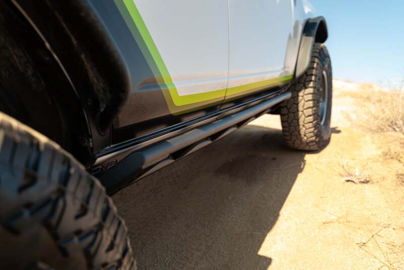 DV8 Offroad 2021+ Ford Bronco (excl. 2-Door/Raptor) FS-15 4-Door Rock Sliders V2