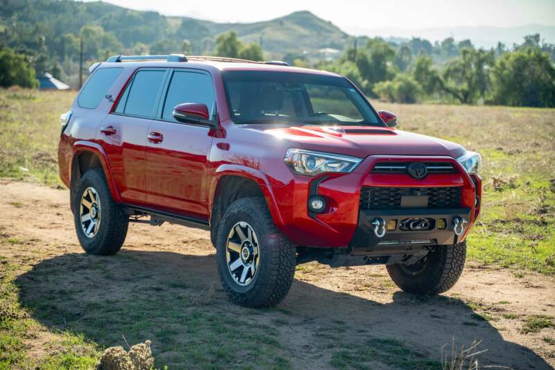 DV8 Offroad 14-24 Toyota 4Runner Centric Series Winch Front Bumper