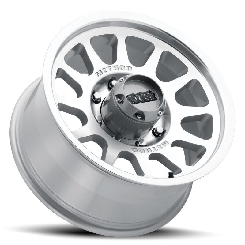 Method MR703 Bead Grip 20x9 12mm Offset 8x180 130.81mm CB - Machined Clear Coat